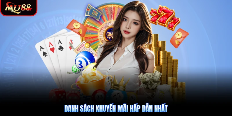 Danh sách khuyến mãi hấp dẫn nhất