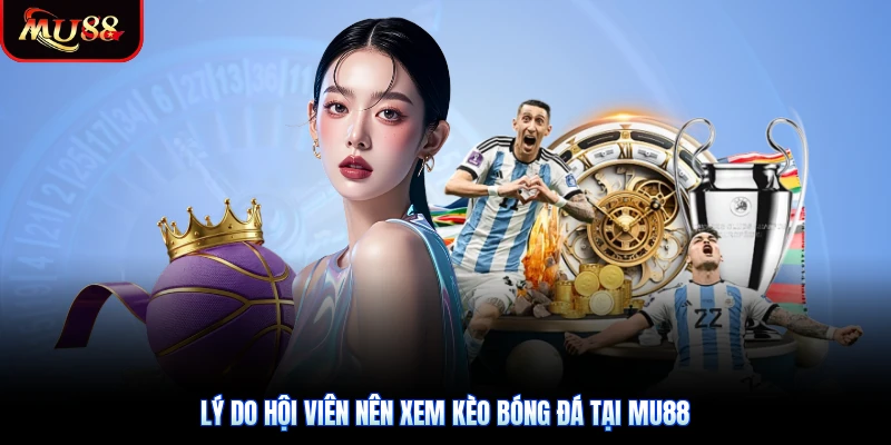 Lý do hội viên nên xem kèo bóng đá tại Mu88